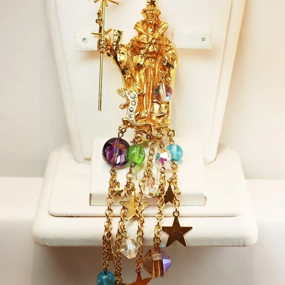 ✨🌙 Magical Moon & Star Earrings by Kirks Folly 🌙